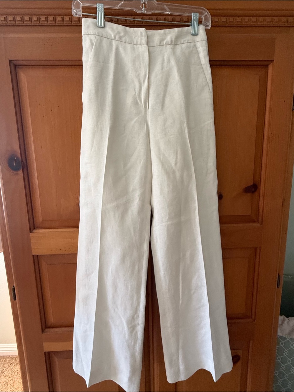 MaxMara Cream Tailored Trousers
